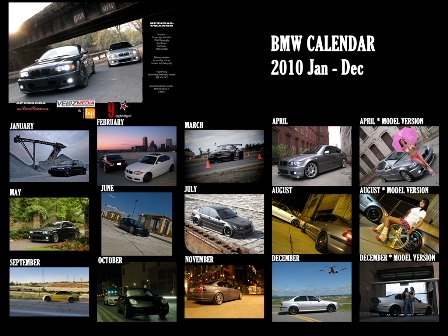 Bmw calendar #7